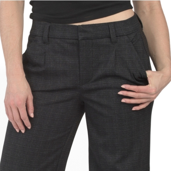 Democracy Sol High Rise Wide Leg Pull on Dress Trousers - Picture 2 of 6